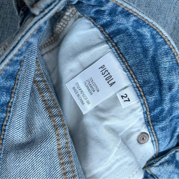 NWT revolve pistola drew mid rise vintage flare women’s 27 distressed‎ frayed - Picture 7 of 8